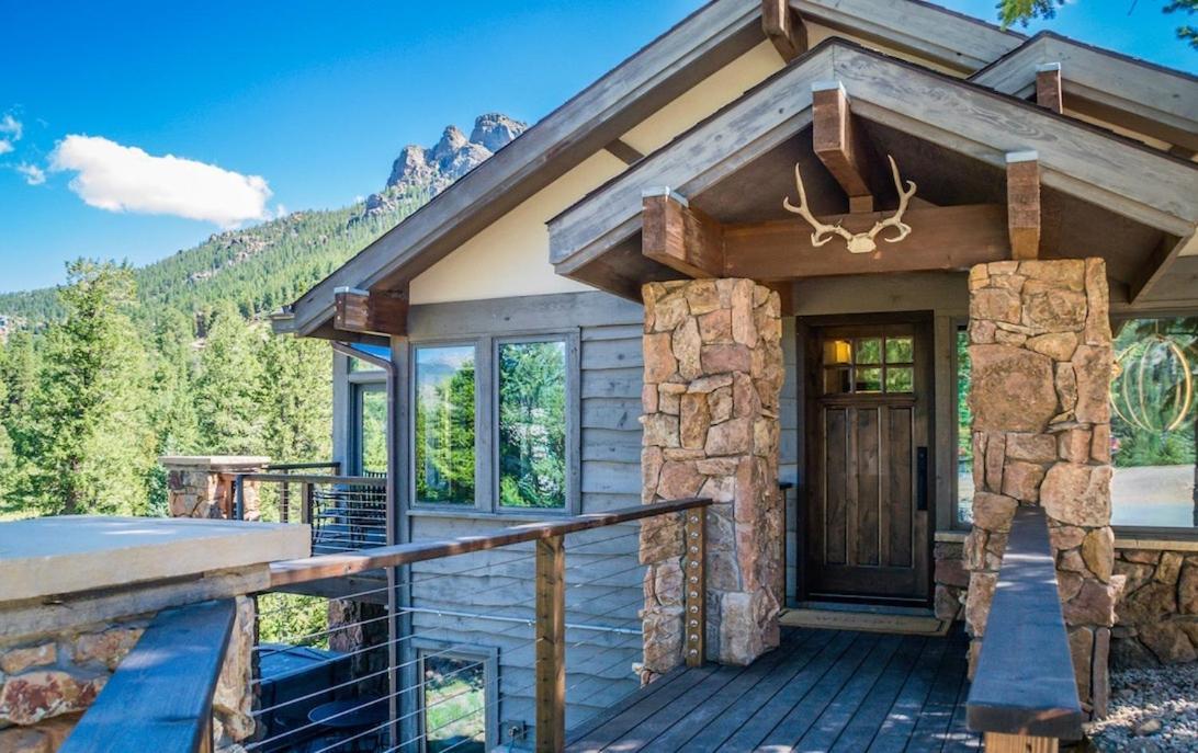 Hyler Mountain Lodge Home Estes Park Exterior foto